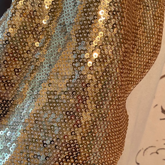 National Finals Rodeo Gold Sequin Sweatshirt - Picture 7 of 7